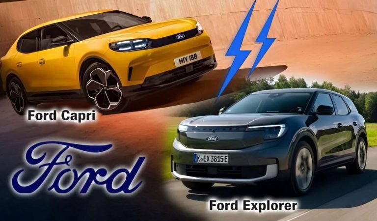 Ford’dan İki Bomba Elektrikli Model: Explorer ve Capri Sahneye Çıktı!